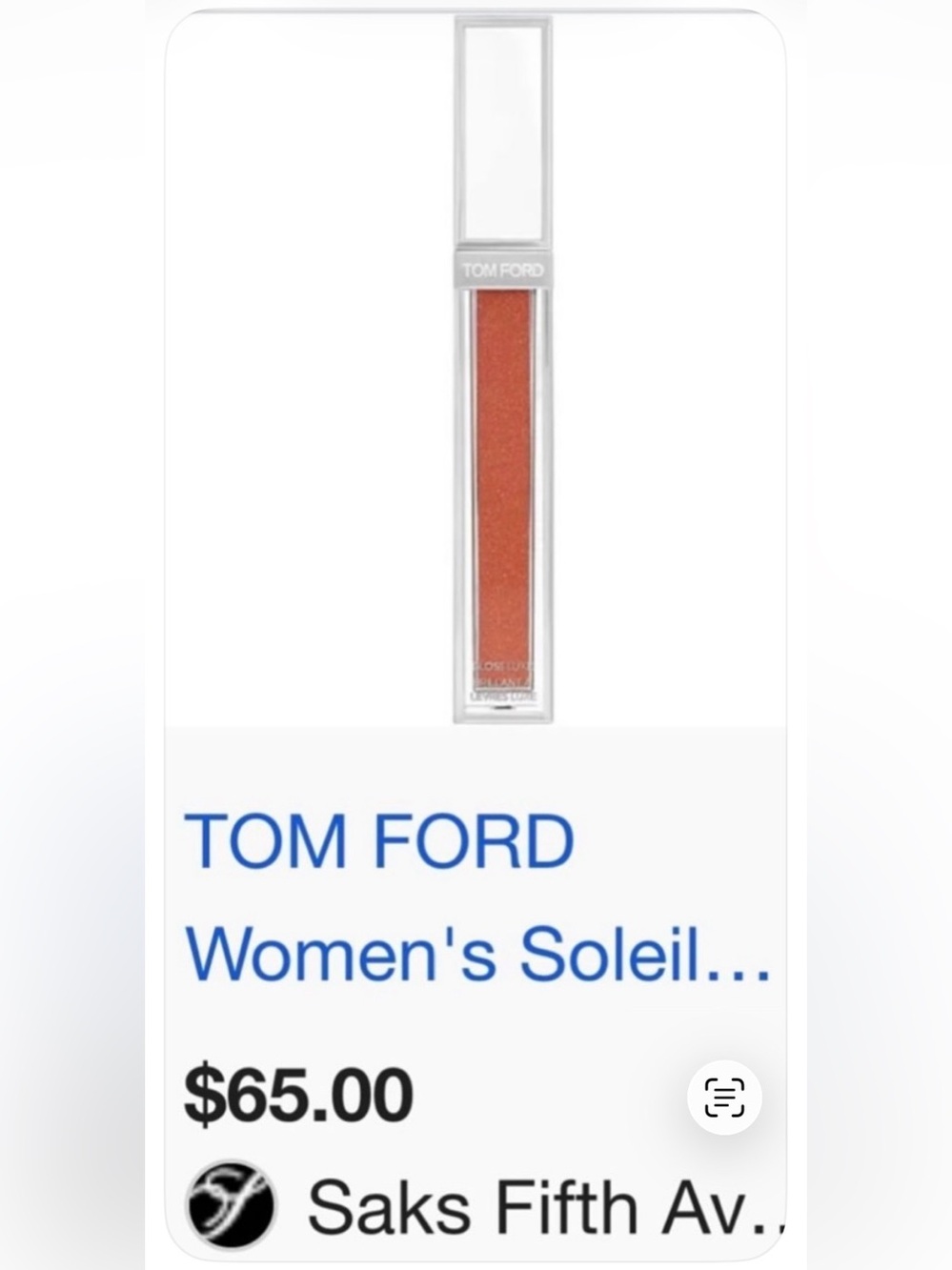 Tom Ford You Pick 1 Lipgloss Or Lipstick.Each Retail $62 to $65 (Full Sizes) NIB - Picture 10 of 16